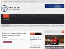 Tablet Screenshot of medialawbytesandpieces.com